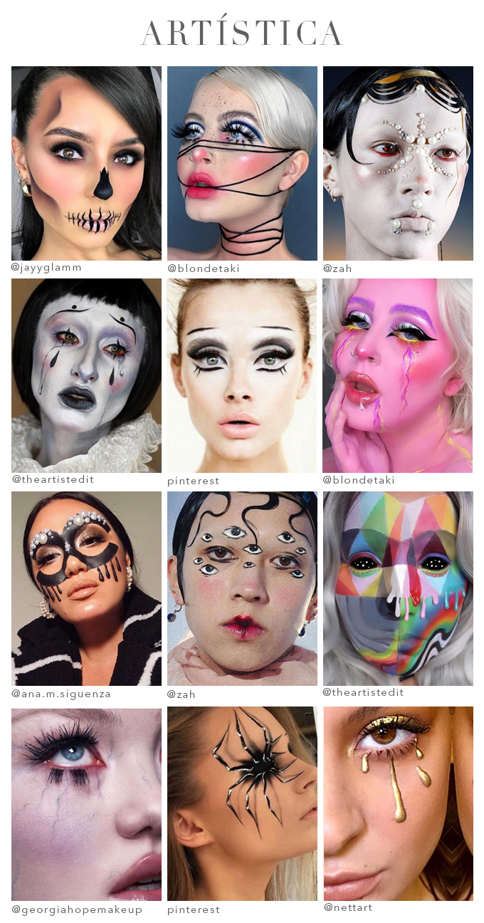 Maquiagem artística: o que é, como fazer e inspirações